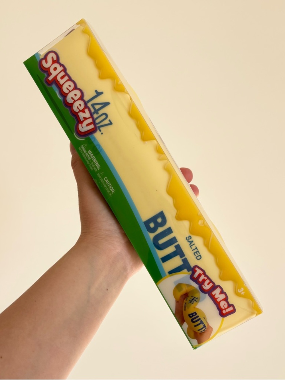 Sunny Days Jumbo Squeeezy Butter Squishy Toy